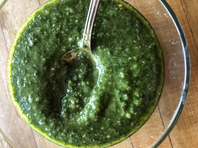 pesto sauce